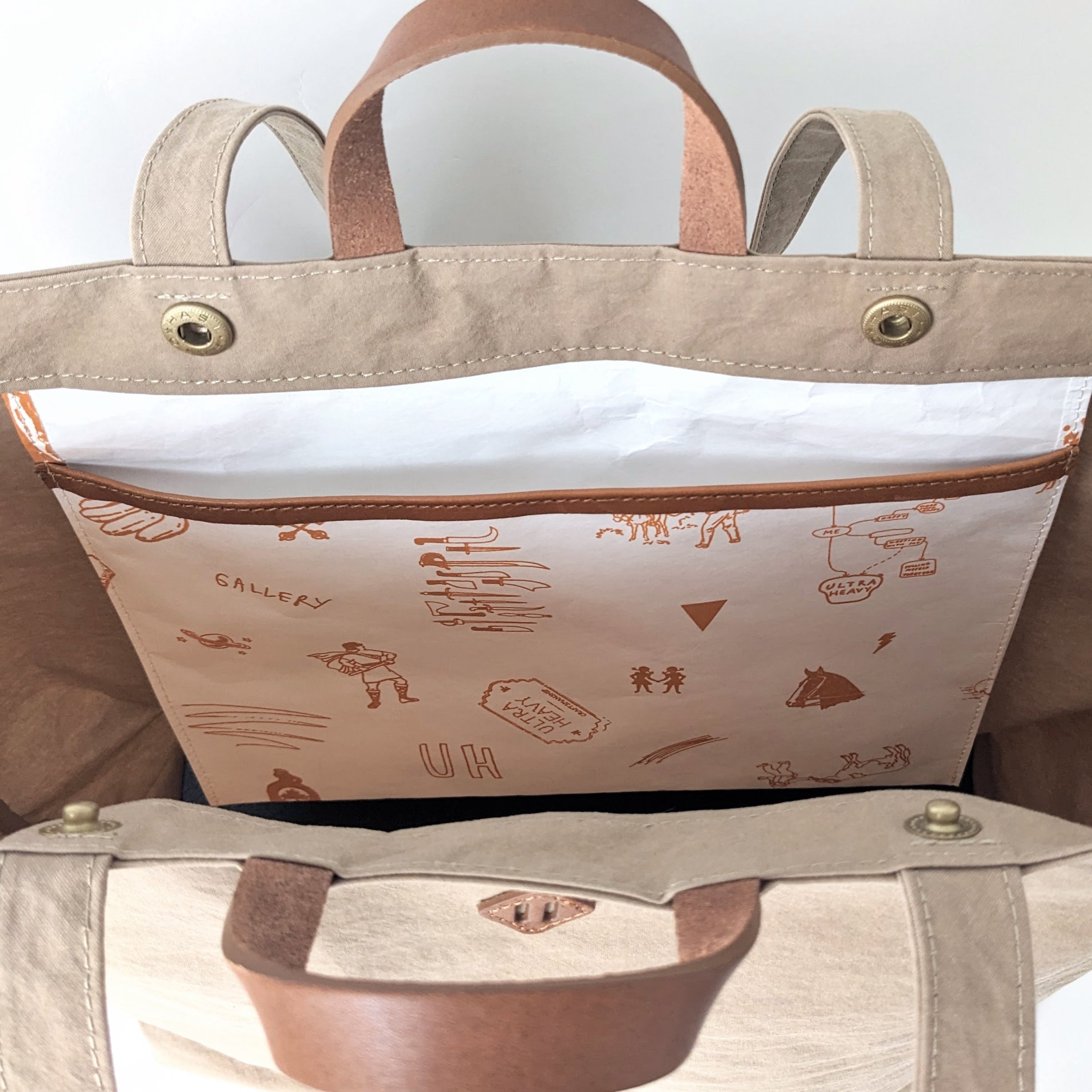 EveryTote エブリイトート midorinotent×holo ミドリノテント